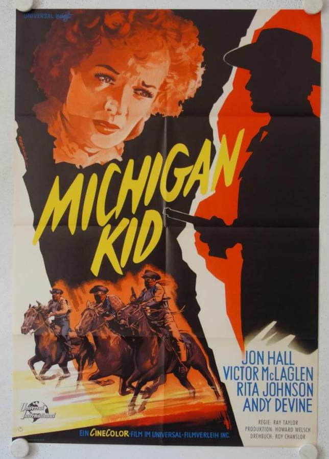 Michigan Kid original release german movie poster